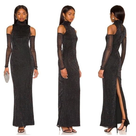 NBD Cecelia Gown in Black